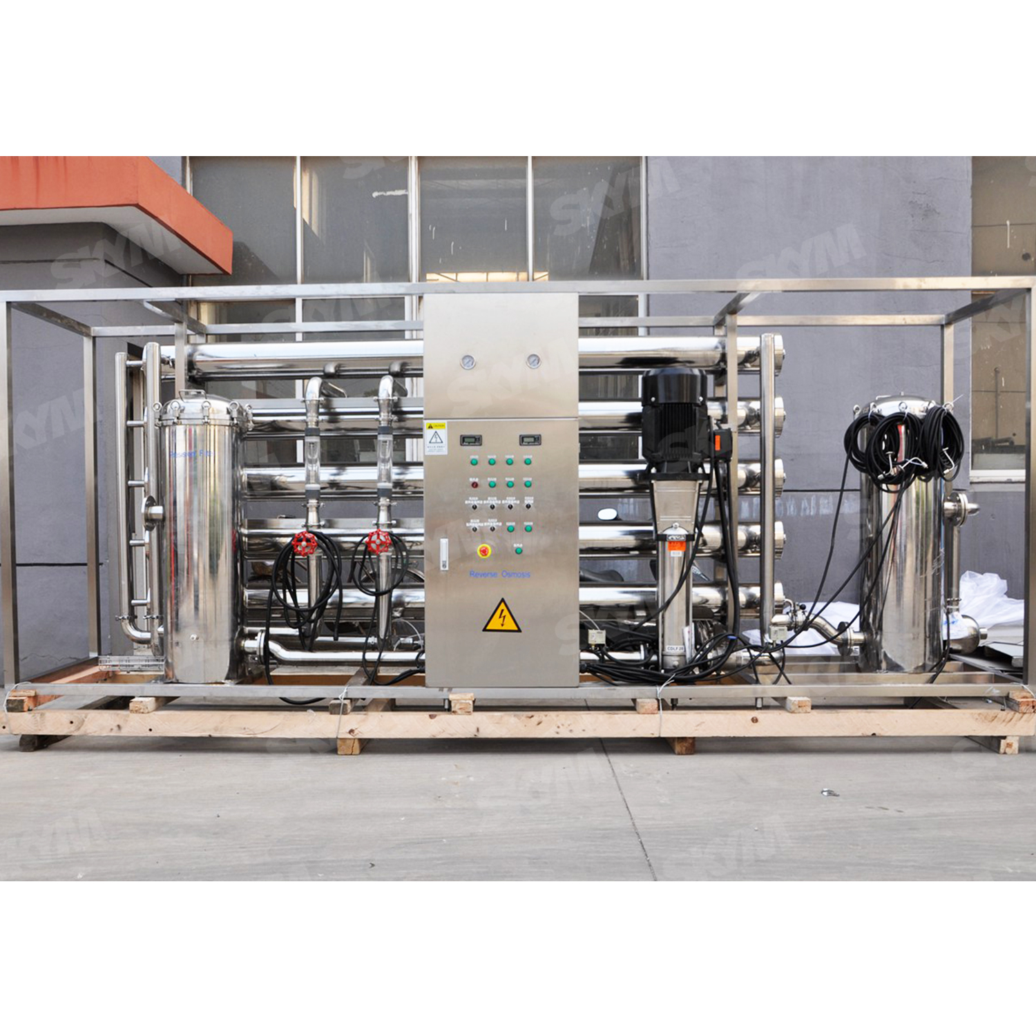 15t Ro أنظمة معالجة المياه الكهربائية